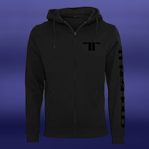 Black Zip Hoodie